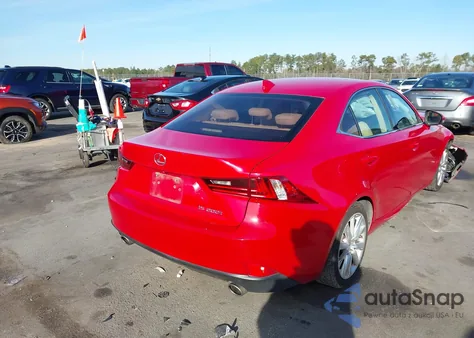 2016 Lexus Is 200T из США, поврежденный, VIN JTHBA1D23G5012596